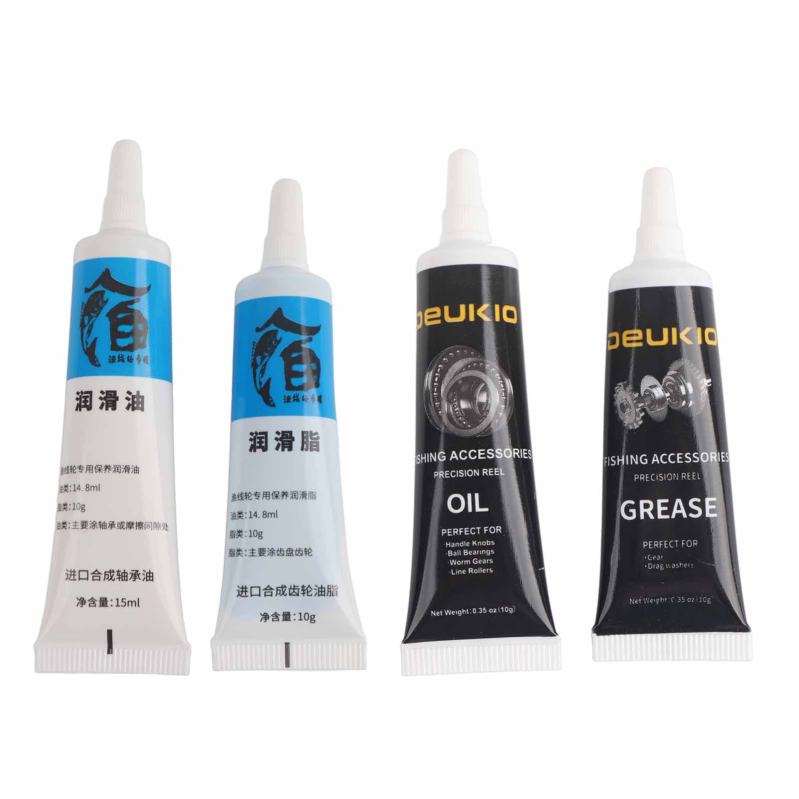 Reel Lubricant - ใหม่ 2 ชิ้นตกปลา Reel น้ํามันและจาระบีน้ํามันหล่อลื่นสําหรับ Baitcasting