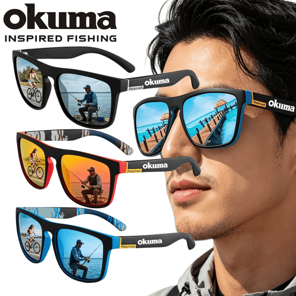 6 สีโอคุมะแว่นกันแดดโพลาไรซ์ป้ - Surf Reel บทวิจารณ์และราคา