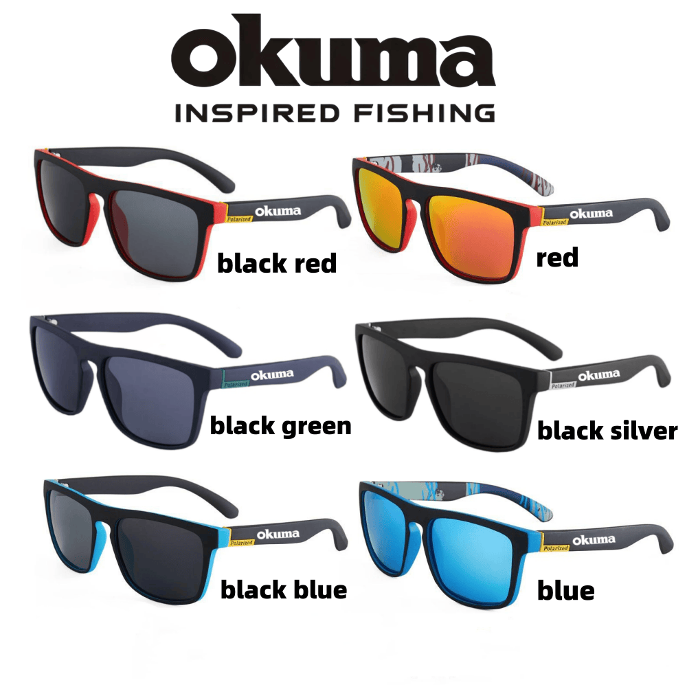 6 สีโอคุมะแว่นกันแดดโพลาไรซ์ป้ - Surf Reel บทวิจารณ์และราคา