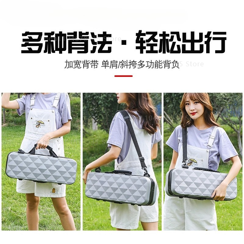 กล่องใส่คันเบ็ดแบบแข็งขนาดเล็ก - Reel Case บทวิจารณ์และราคา