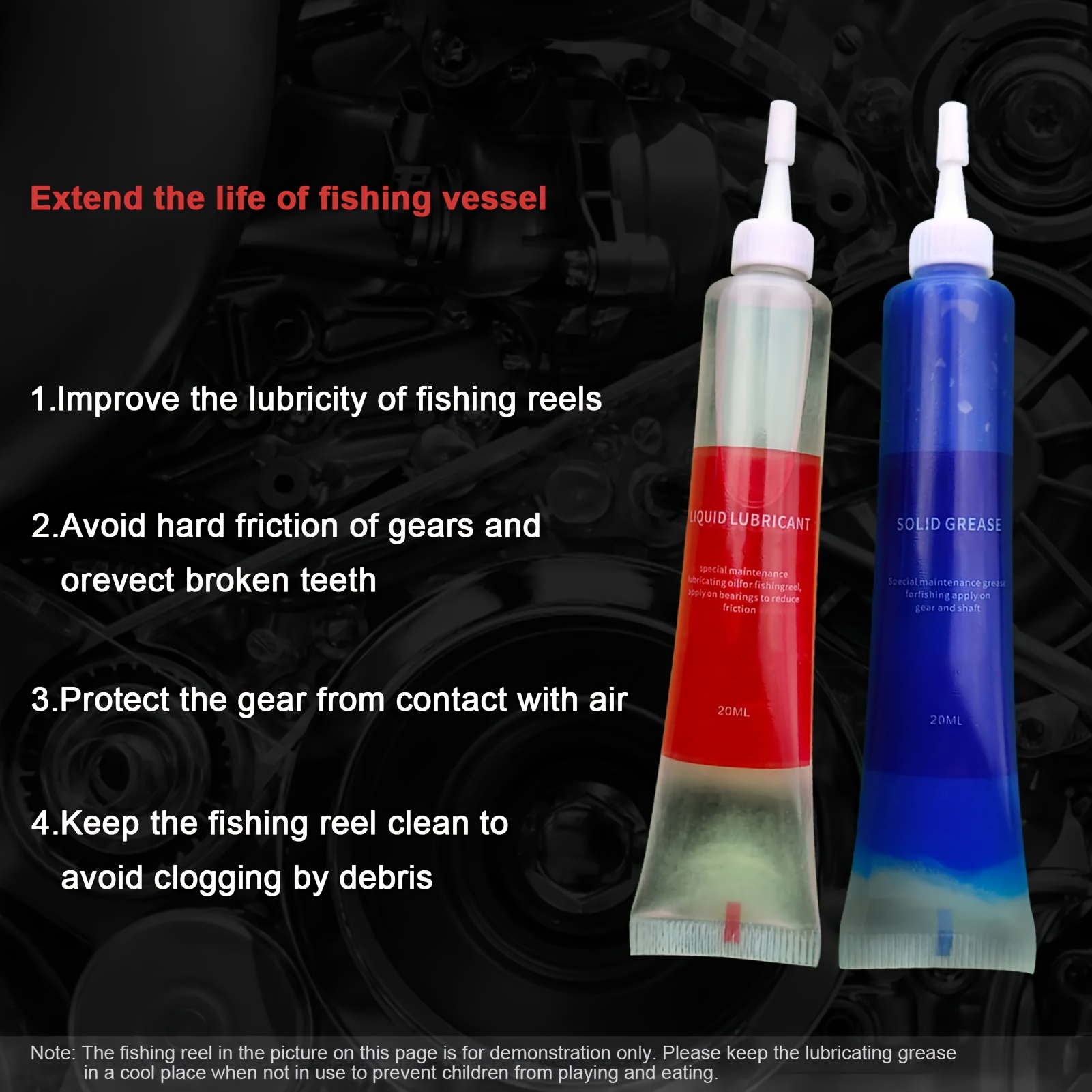 ชุดอุปกรณ์บำรุงรักษาล้อตกปลา 4 - Reel Lubricant บทวิจารณ์และราคา